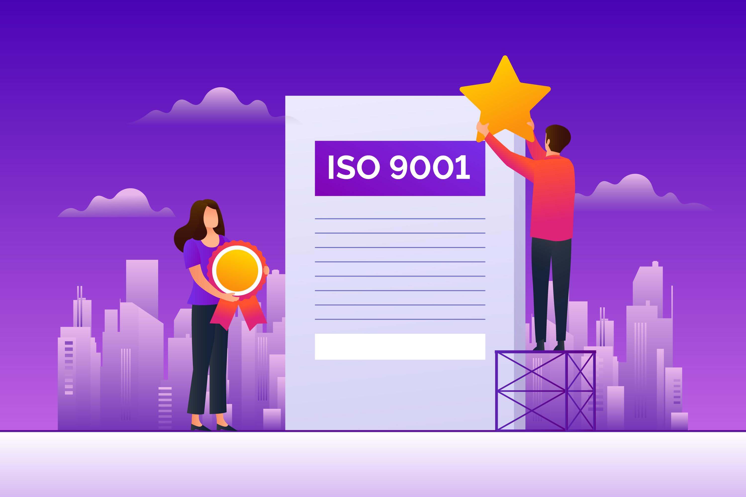 مراحل دریافت گواهینامه ایزو 9001